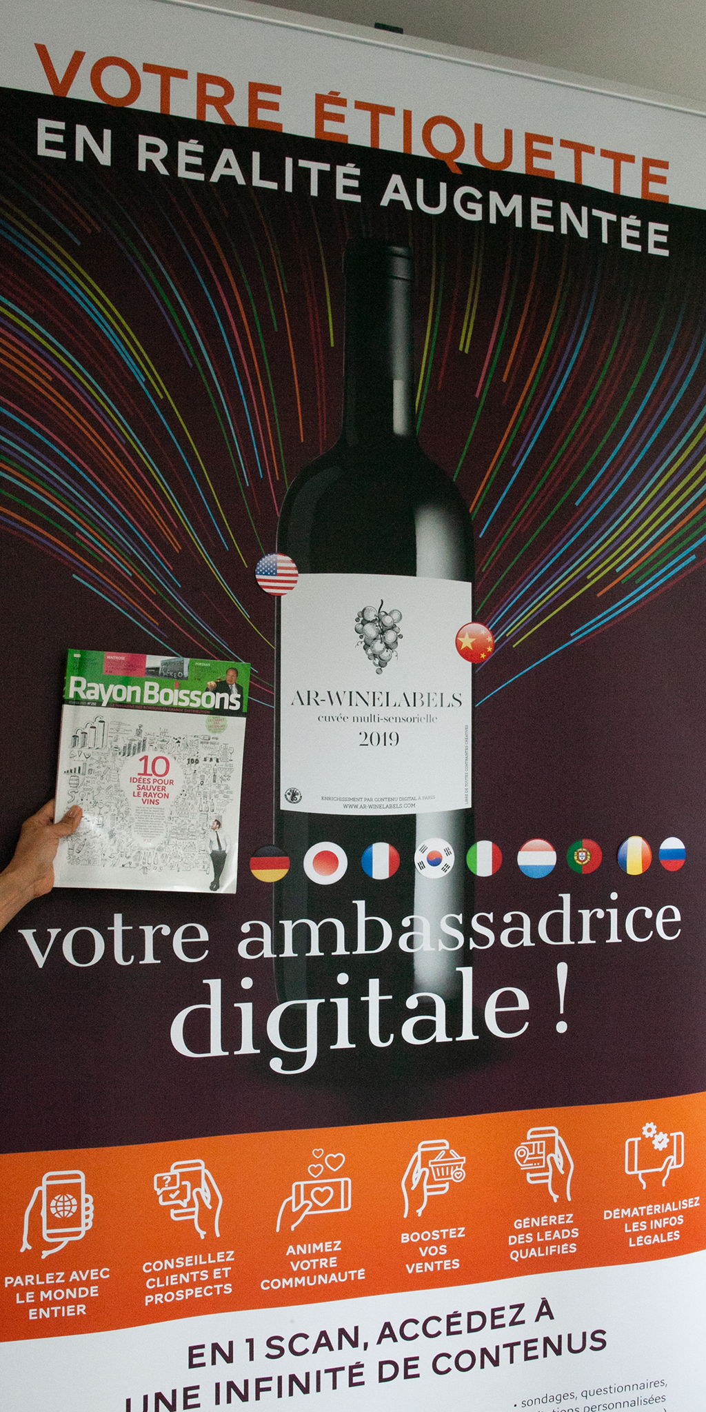 Kakemono ARWL.CO & Rayon Boissons février 2020