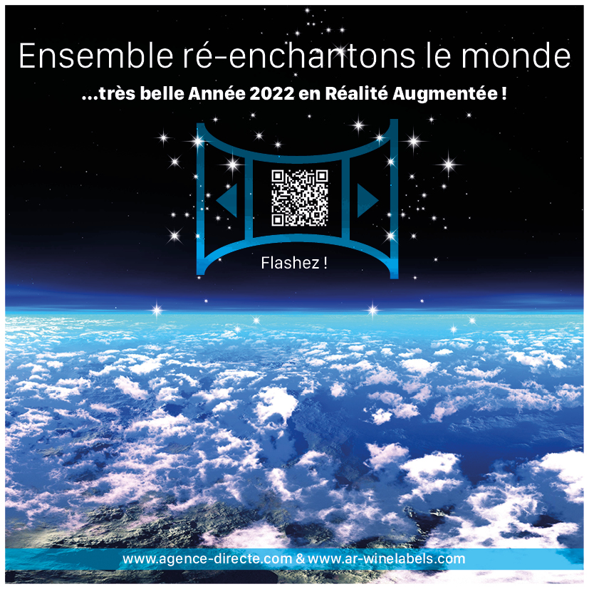 Flyer Très belle Année 2022 en Réalité Augmentée