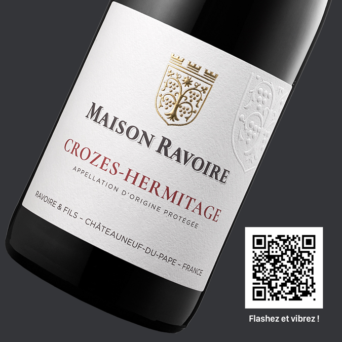 directwebAR QRcode for Famille Ravoire Crozes Hermitage